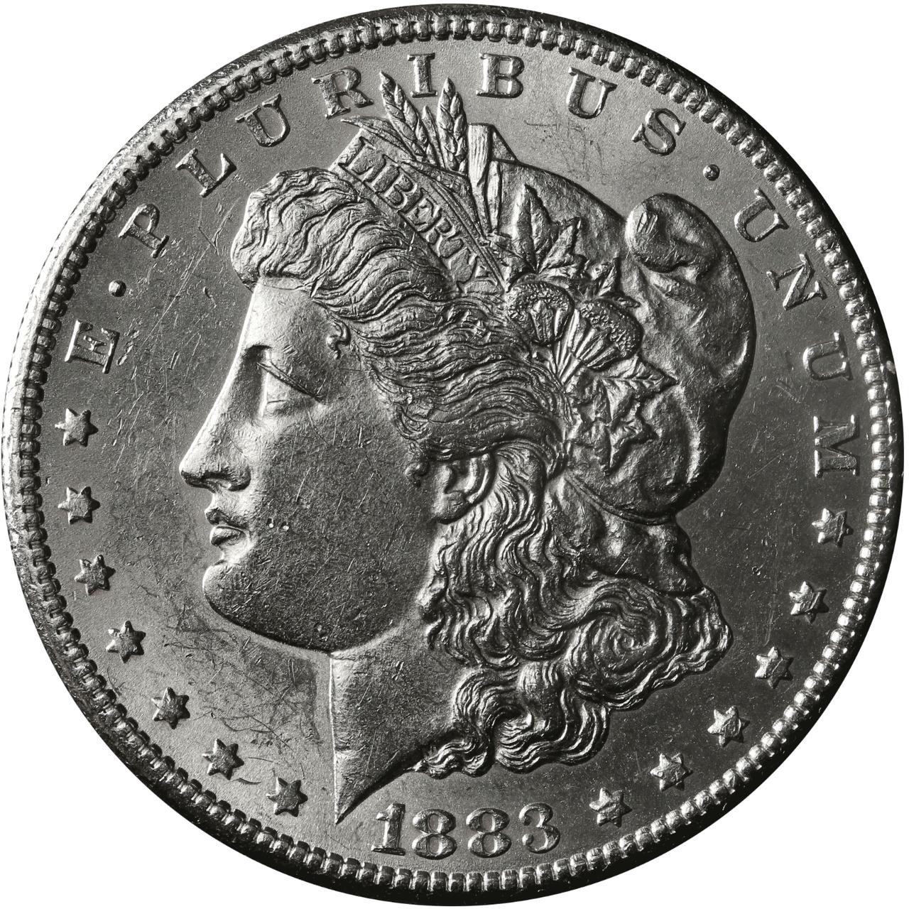 1883-S Morgan Silver Dollar Coin BU | Bullion Shark Rare Coins