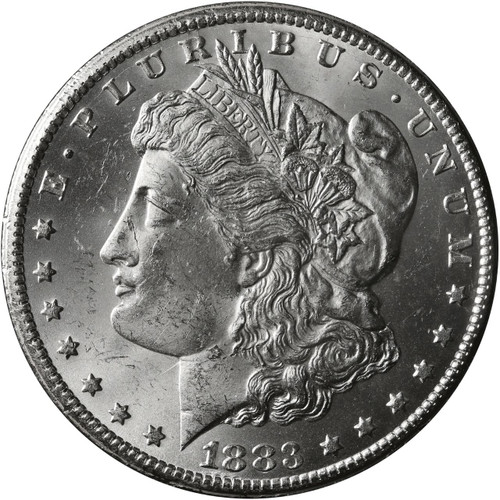 希少　1883 Morgan Silver Dollar 1883-CC Morgan Silver Dollar Coin BU | Bullion Shark Rare Coins
