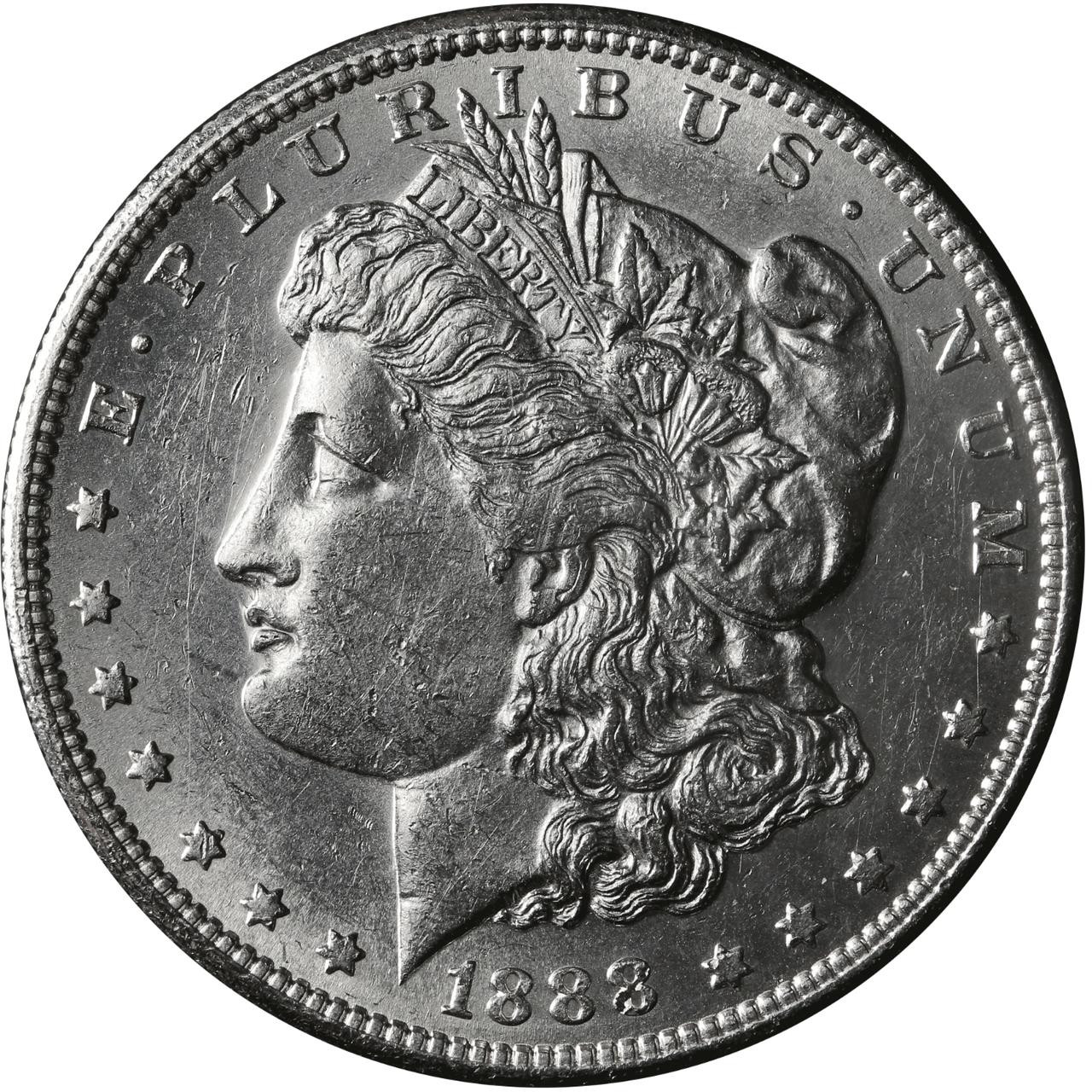 1888-S Morgan Silver Dollar Coin BU | Bullion Shark Rare Coins