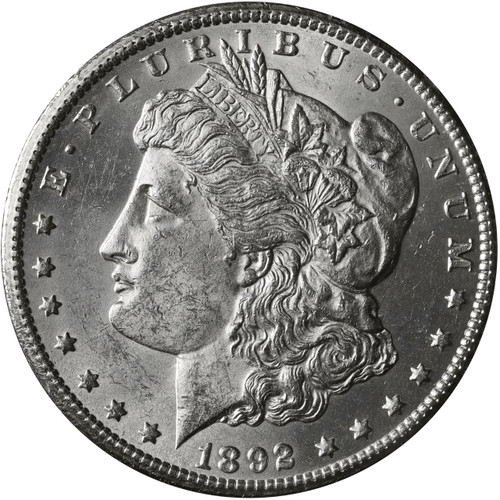 1892-P Morgan Silver Dollar Coin BU | Bullion Shark Rare Coins