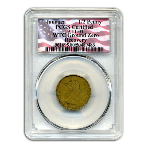 Buy 1950–1969 Jamaica Half Penny PCGS Certified World Trade Center