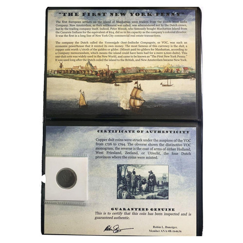 Buy First New York Penny Album Online - VOC Copper Duit