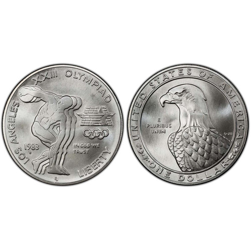 Buy 1983-S Olympic Dollar Brilliant Uncirculated online at