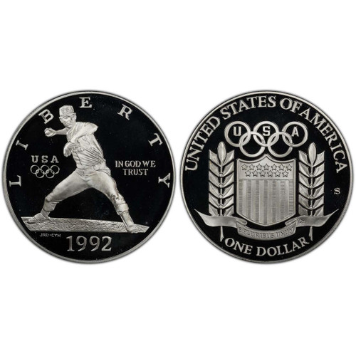 Buy 1992 Olympic Dollar GEM Proof online at Bullion Shark.