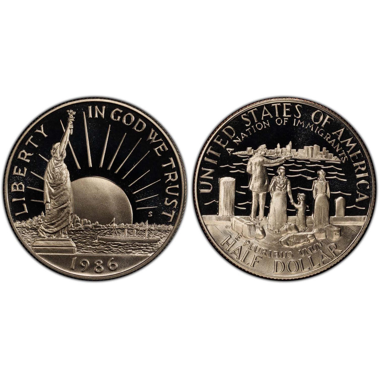 Buy 1986 Statue of Liberty Half Dollar GEM Proof online at Bullion