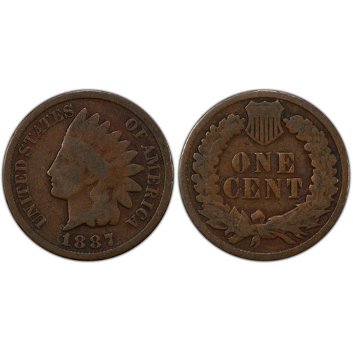 インブレッド('11英) 1887 Indian Head Penny - Indian Head Pennies For Sale