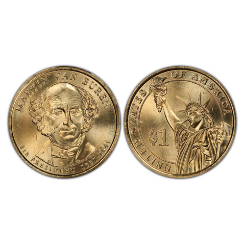 Buy 2008-D Martin Van Buren Presidential Dollar online.