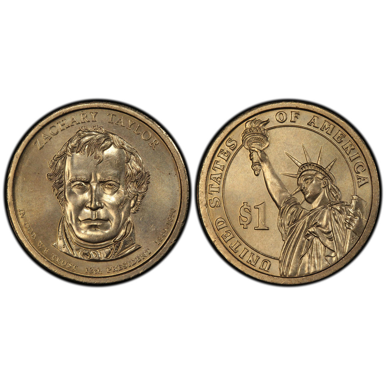 Buy 2009-D Zachary Taylor Presidential Dollar online.