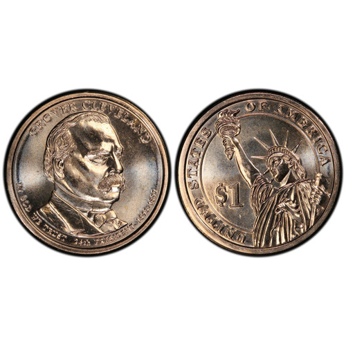 Buy 2012D Grover Cleveland (Term 1) Presidential Dollar online.