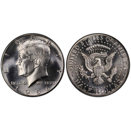 Buy 1966 SMS Kennedy Half Dollar Online - SMS Kennedy Online
