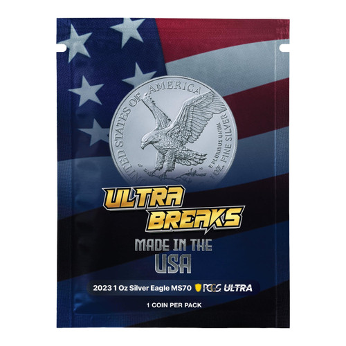 UltraBreaks Made In The USA - 2023 Silver Eagle MS70 & Gold Chase Coins