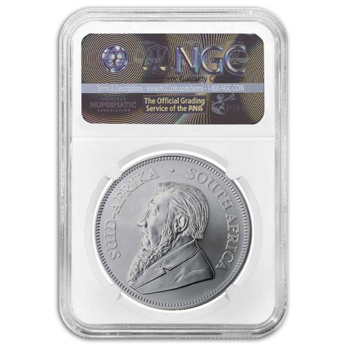 2022 South Africa Silver Krugerrand 1 oz NGC MS70 FDI First Label