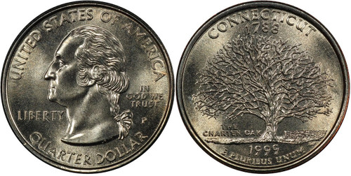 Buy 1999-P Connecticut State Quarter BU Online