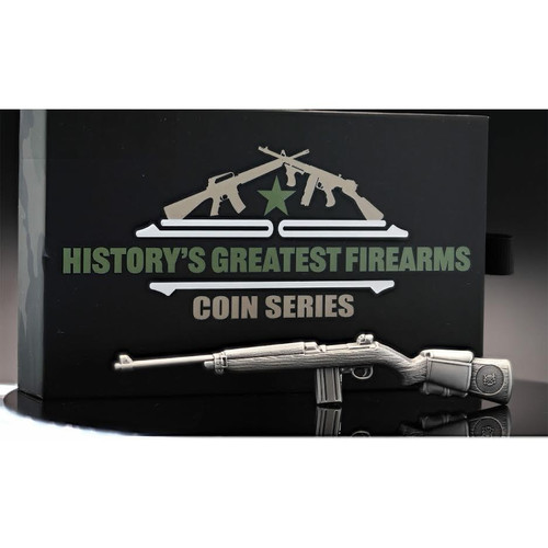 Buy 2024 Chad 10,000 Francs Silver M1 Carbine Coin Online