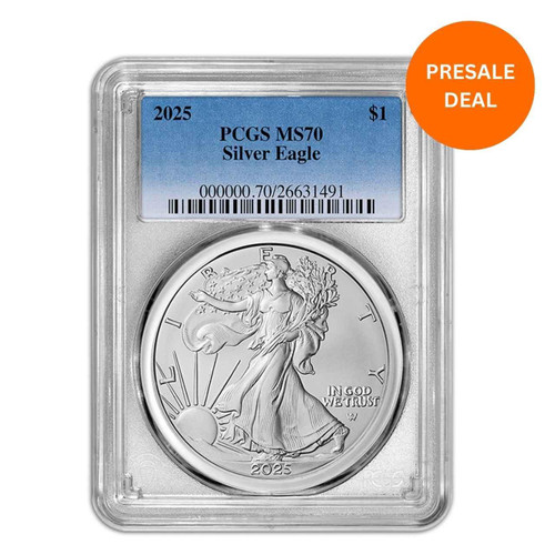 Buy 2025 Silver Eagles PCGS MS70 Online