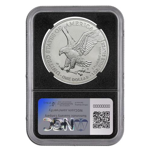 Buy 2025 $1 American Silver Eagle NGC MS70 Black Core Magnum
