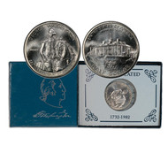 Bullionshark 1982-D George Washington Half Dollar - GEM BU in OGP
