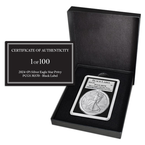 Buy 2024 W Silver Eagle MS-70 PCGS West Point Label | APMEX