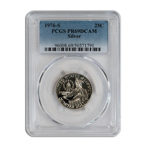 Buy 1976-S Silver Bicentennial Quarter PCGS PR69 DCAM Online