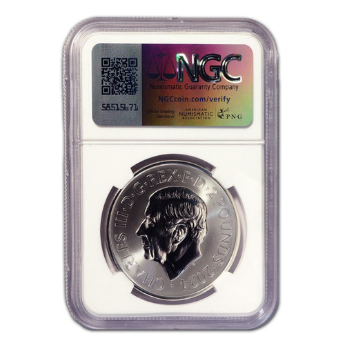 Buy 2024 Reverse Proof Silver Lion & Eagle Liberty NGC PF70