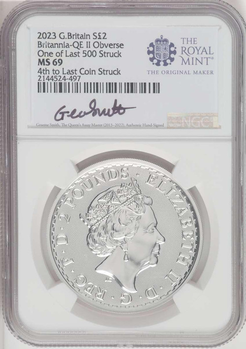 1000 MS Royal Succession Coin NGC MS69 | Rare Coins For Sale