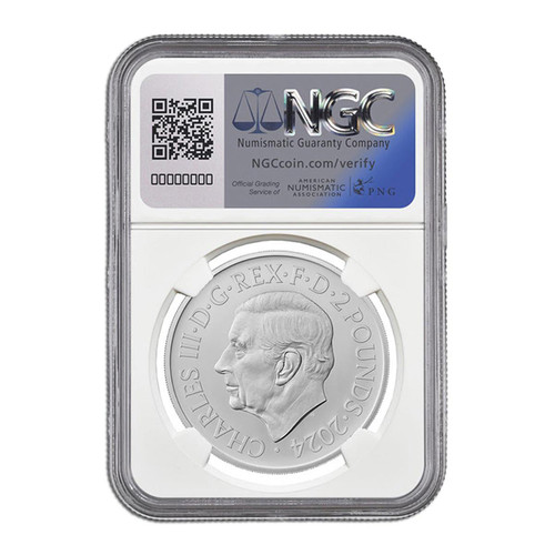 2024 1 oz Silver D-Day 80th Anniversary NGC MS70 Matte- One of