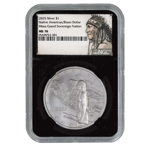 2025 Mesa Grande Mercanti Native American / Bison Silver