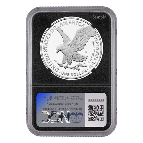 2025-S Proof Silver Eagle NGC PF70 UCAM Black Label (1 of 40) w