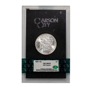 1881-CC Morgan Silver Dollar GSA Treasure CACG MS 63