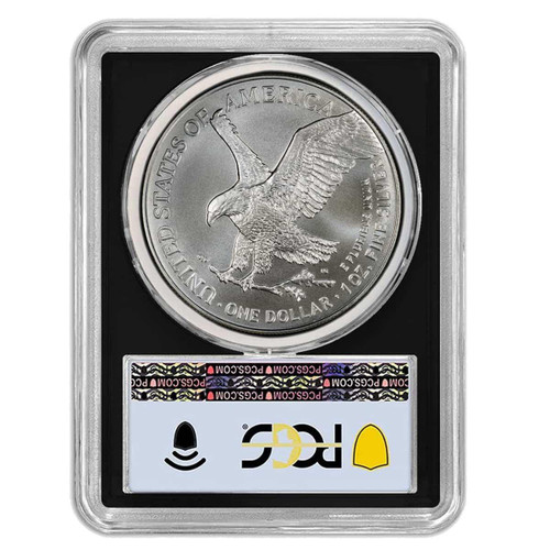 2026 $1 American Silver Eagle PCGS MS70 - 1 of 100 - Black Label
