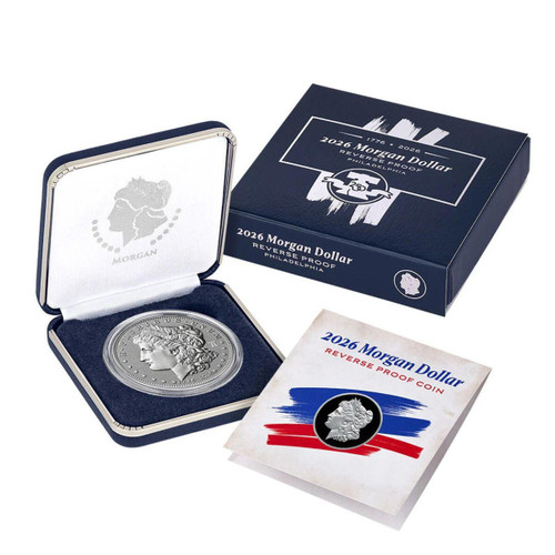 2026 Morgan Silver Dollar Reverse Proof Liberty Bell Privy Mark in