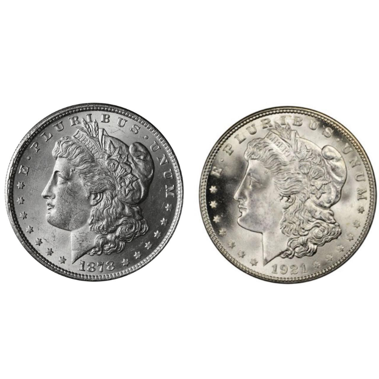 1921-S Morgan Silver Dollar BU - Bullion Shark Rare Coin Dealer