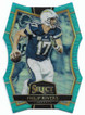 Philip Rivers 2016 Panini Light Blue Die-Cut Prizm Card 031/125