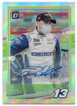 Ty Dillon 2021 Panini Donruss Racing Optic Prizm Signatures Card 47 17/99 AUTOGRAPHED