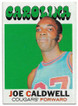 Joe Caldwell 1971-72 Topps Card 155