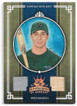 Rocco Baldelli 2005 Donruss Diamond Kings Jersey and BAT Card 222 032/200