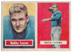 Bobby Layne 1957 Topps Card 32 Bobby Layne 1957 Topps Card 32