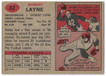 Bobby Layne 1957 Topps Card 32 Bobby Layne 1957 Topps Card 32