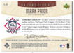 Mark Prior 2005 Upper Deck MLB NL Artifacts Card NL-MP 255/325