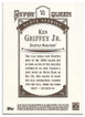 Ken Griffey Jr. 2012 Gypsy Queen Glove Stories Card GS-KG