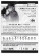 Chris Valaika 2008 Bowman Sterling Prospects Gold Refractors Card BCP-CV  17/50