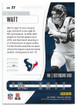 J.J. Watt 2019 Panini Absolute Card 27