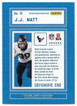 J.J. Watt 2016 Panini Rookies & Stars Team Infrastructure Card 15