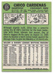 Chico Cardenas 1967 Topps Card 325