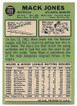Mack Jones 1967 Topps Card 435 (b)