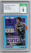 De'Aaron Fox 2018-19 Panini Contenders Season Ticket Premium Edition Card 17 Graded 9 CSG