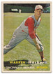 Warren Hacker 1957 Topps Card 370