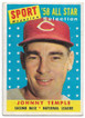 Johnny Temple 1958 Topps All-Star Card 478 (b)