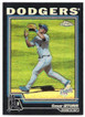 Cesar Izturis 2004 Topps Chrome Black Refractor Card 75
