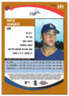 Nick Alvarez 2002 Topps Chrome Gold Refractor Rookie Card 681